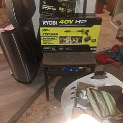Ryobi 40v Hp 600psi Ezclean brushless Power Cleaner