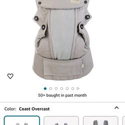 Baby Tula Coast Explore Mesh Baby Carrier 7 – 45 lb, Adjustable Newborn to Toddler Carrier, Multiple Ergonomic Positions Front and Back, Breathable – 