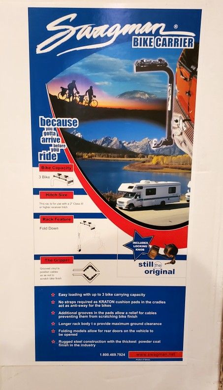 RV 3 Bike Carrier 