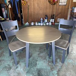 Table and chairs