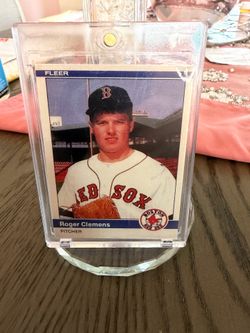 Roger Clemens 1984 Fleer Update Rookie Baseball Card