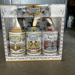 Sicilian Deruta Hand Soap Collection