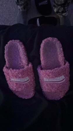 pink Fluffy Balenciaga