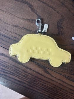 Coach bag charm