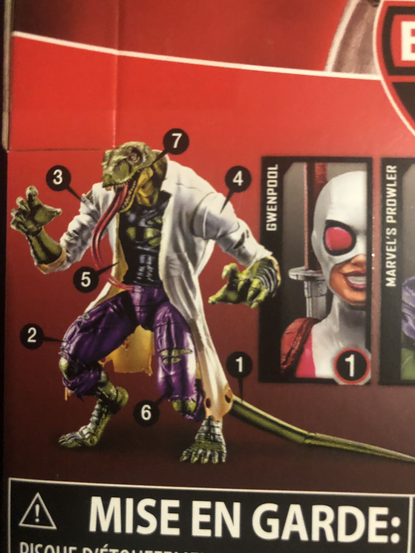 Spider woman inch marvel legends Spider Man w/ lizard build a