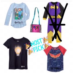 Final Sale! NWT Girls Mix/Match 4Pc Set Sz:Small