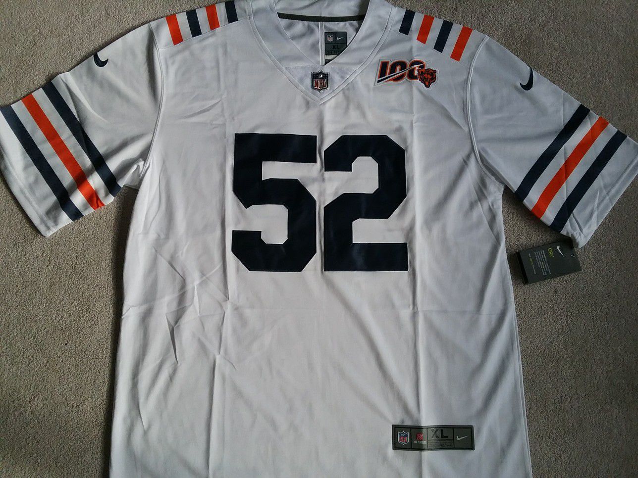 (XL) Chicago Bears Mack 100 Jersey Size XL