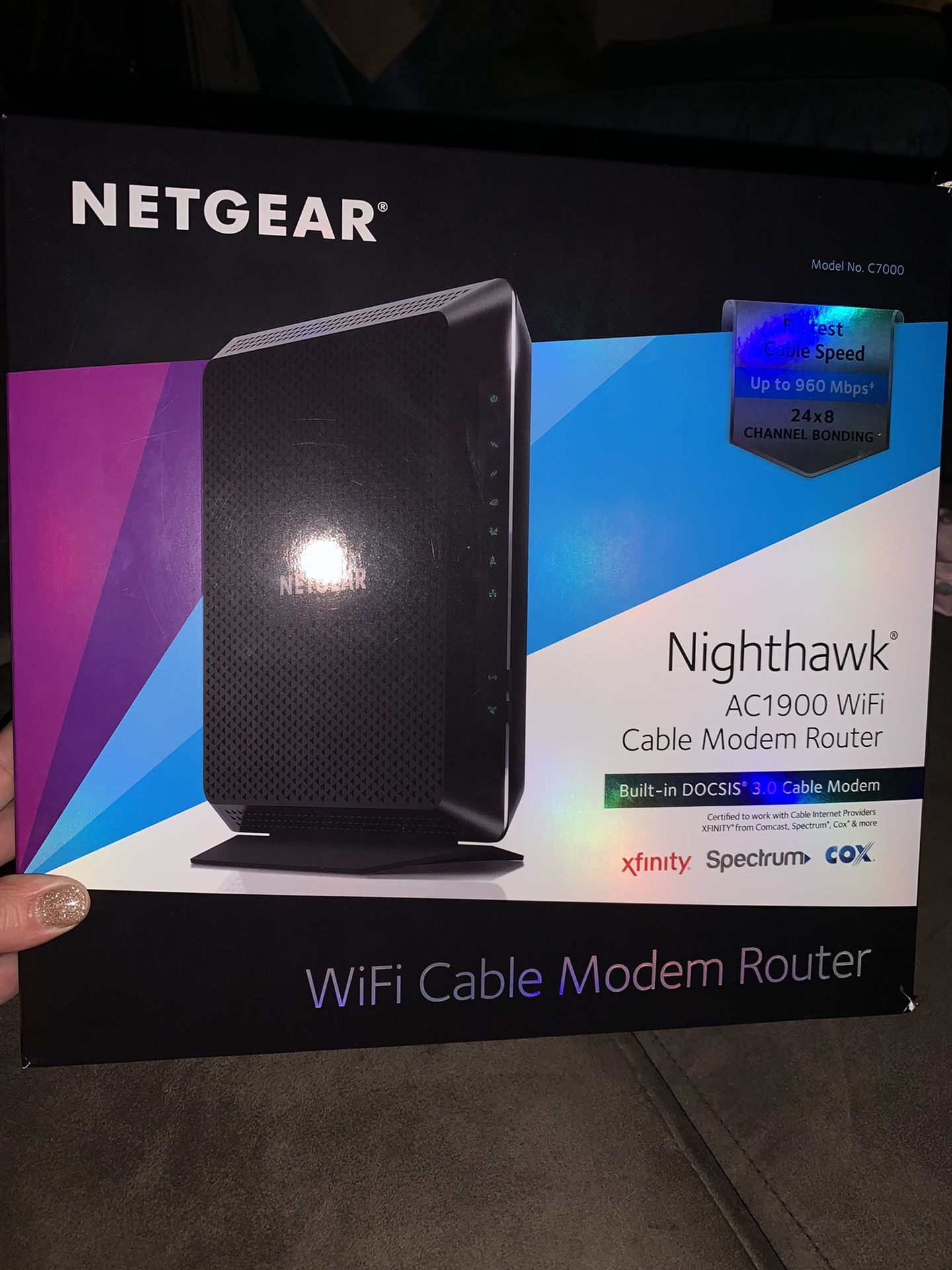 Netgear nighthawk modem router