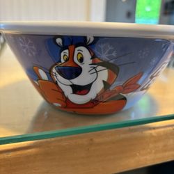 Vintage Tony Tiger Cereal Bowl Plastic - 2008