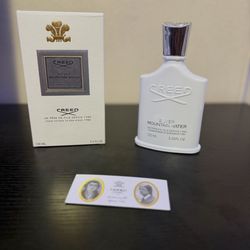 Creed silver Mountain Water