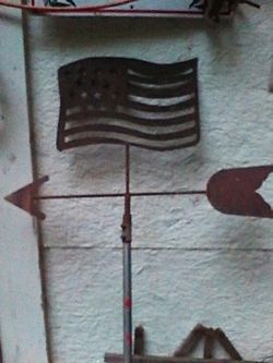 Weathervane 15 in tall 24 and a 1/2 in wide