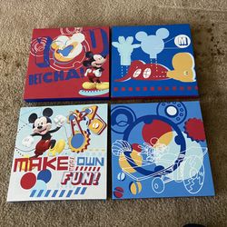 Cuadros De Mickey 