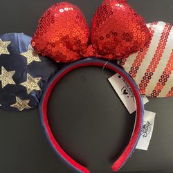 American Flag Mickey Ears