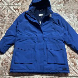 Lands Ends Parka Jacket 