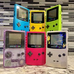 Nintendo Gameboy Color Consoles 