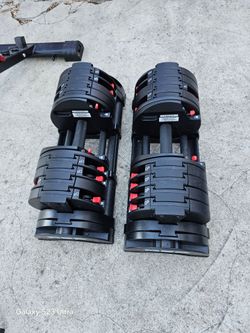Rep Adjustable Dumbells 50lbs