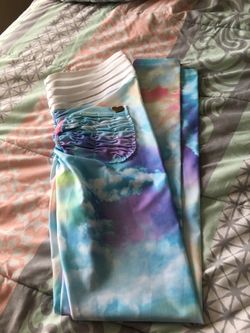 Cute booty lounge unicorn scrunched booty leggings