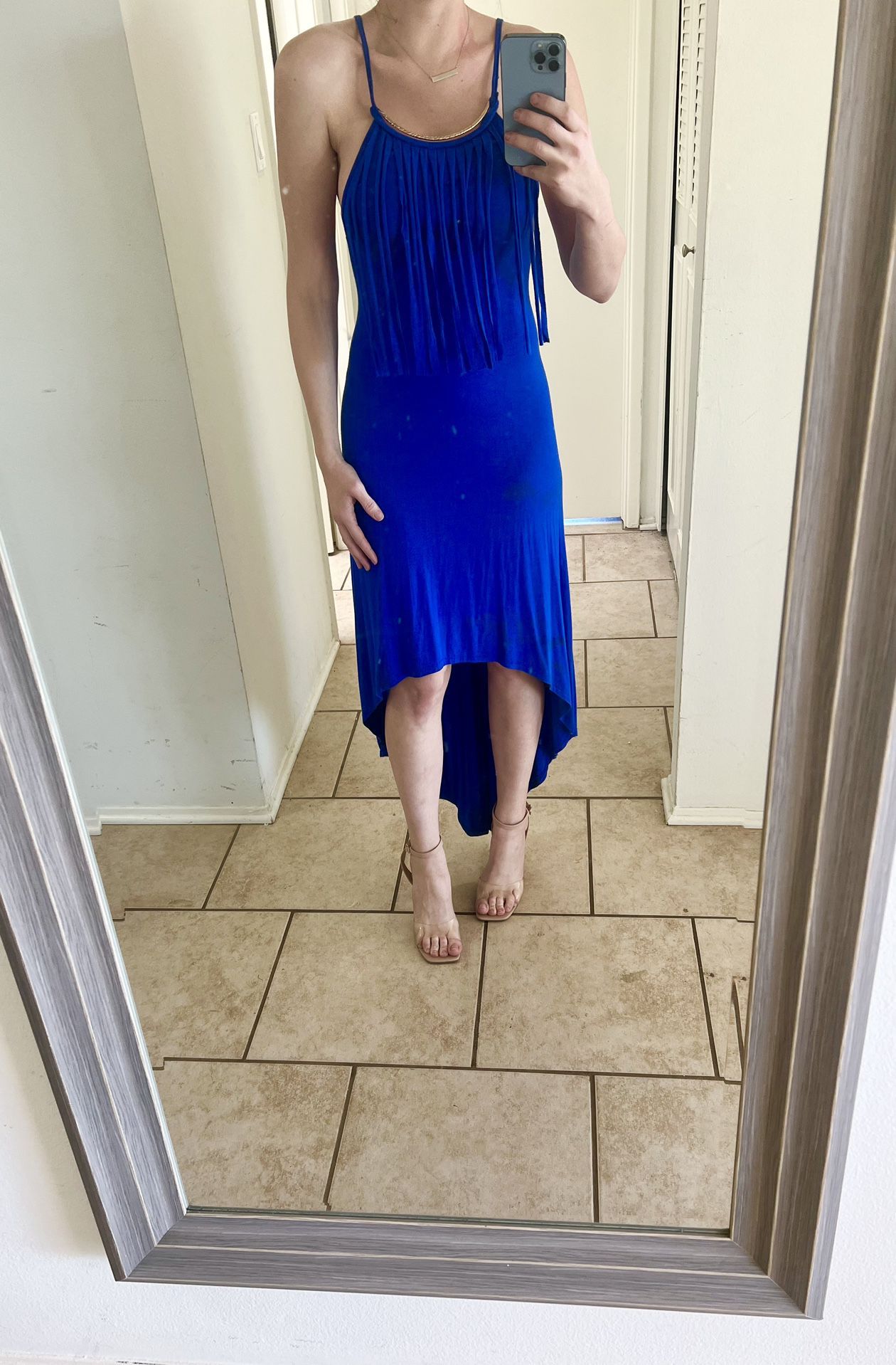Royal Blue Maxi Dress