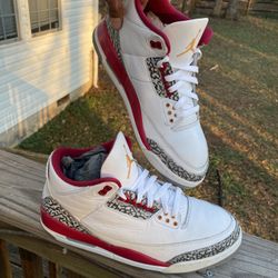 Jordan 3 Retro “Cardinal Red” + Jordan 6 Retro “Hare”