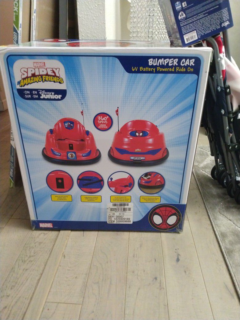 Marvel Spidey  Bumper Car