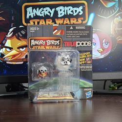 NEW IN BOX Angry Birds Star Wars TELEPODS, Storm Trooper, Young Anakin Skywalker