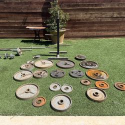 Assorted Weight Plates 