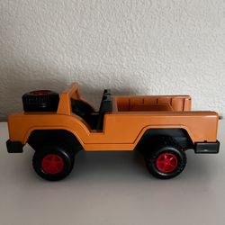 Fisher Price Vintage 1975 Adventure People Safari 304 Jeep Truck Toy.