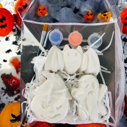 Halloween Gypsum Figures for Kids To Paint