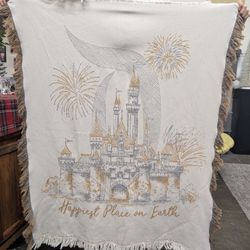 beautiful Disney Castle Tapestry 