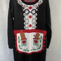 UGLY CHRISTMAS SWEATER DRESS UGLY CHRISTMAS DRESS GINGERBREAD OBO for Sale  in Santa Ana, CA