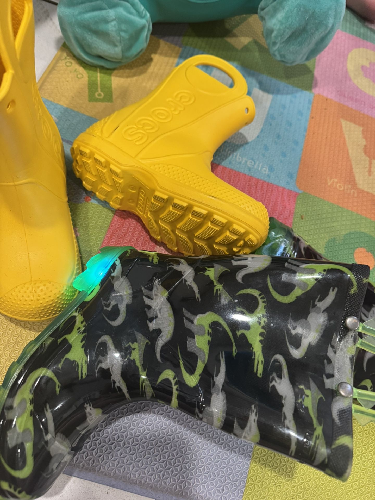 RAIN BOOTS $15 For BOTH 11 Toddler
