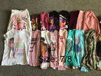 Lot of Girls Size 7/8 Clothes!