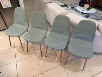Set of 4 Modern Dining Chairs