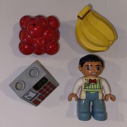 Lego Duplo Farmers Market Grocer With Fruit