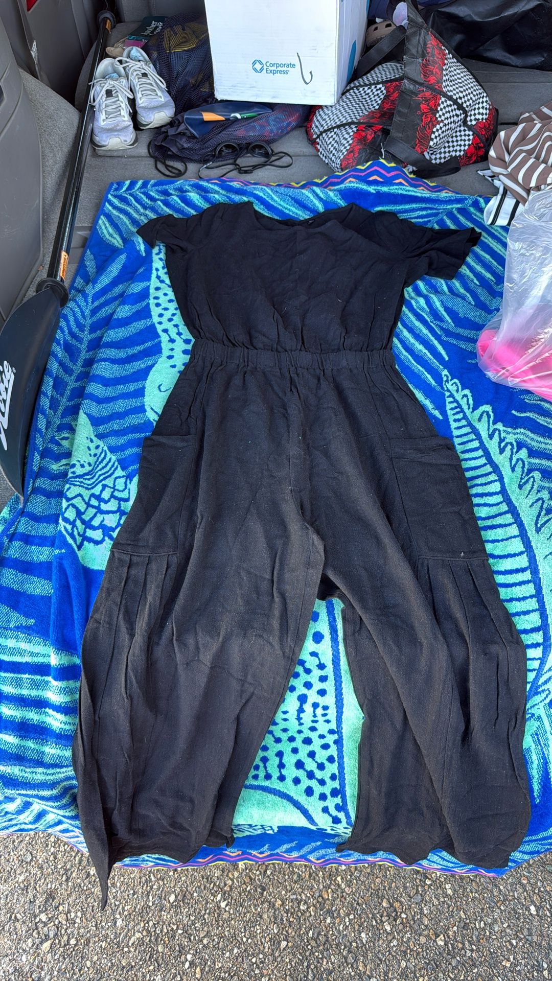Black Jumpsuit Medium