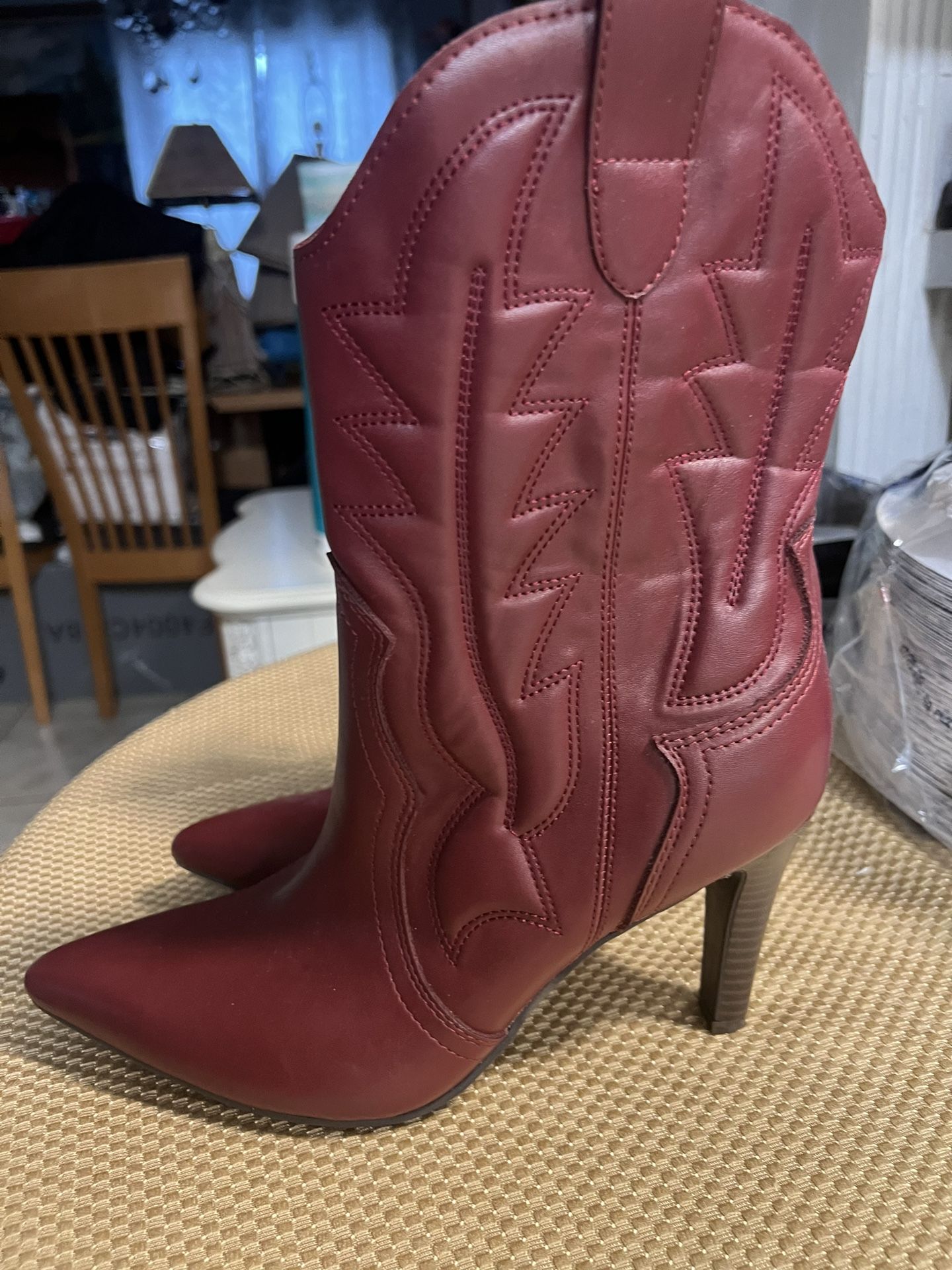 Boot High Heel Size 8