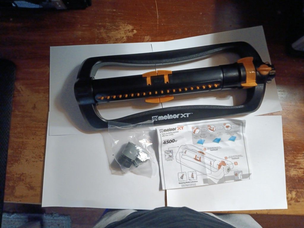 4500 sq ft Turbo Oscillating Sprinkler w/Flow Control