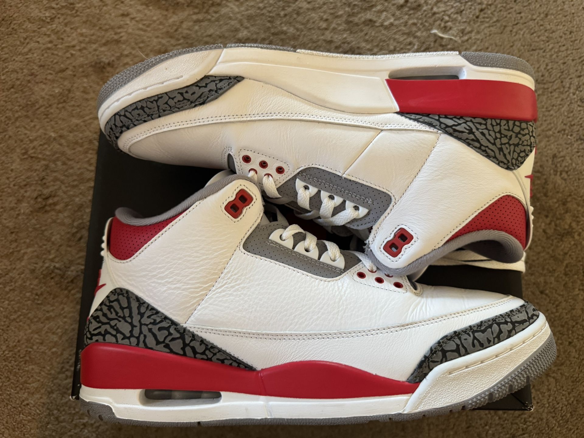 Jordan 3 Fire Red