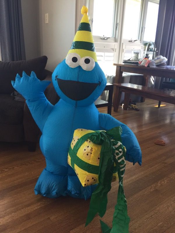 Cookie Monster Inflatable prop