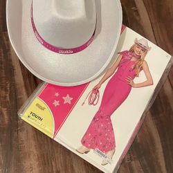 Halloween Barbie Costume And Hat 
