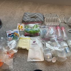 Baby Items - Bottles And Etc