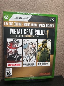 Hey, it’s brand new never been used   $30for METAL GEAR SOLID: MASTER COLLECTION Vol.1, Xbox series  it has three games and one.