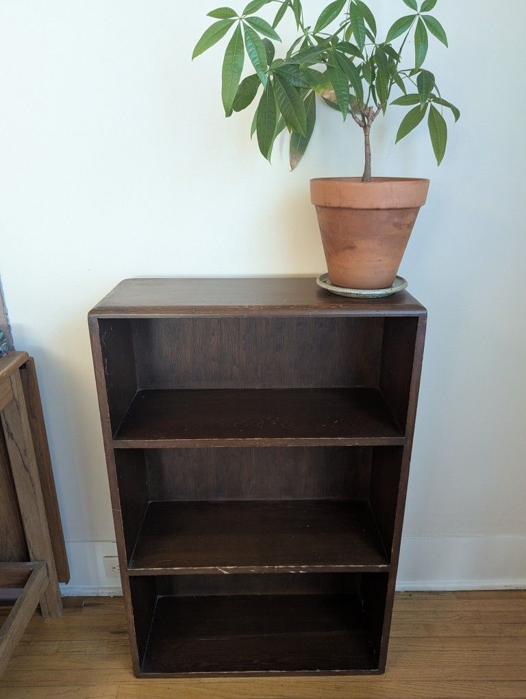 Light-But-Sturdy Bookshelf Three Shelves