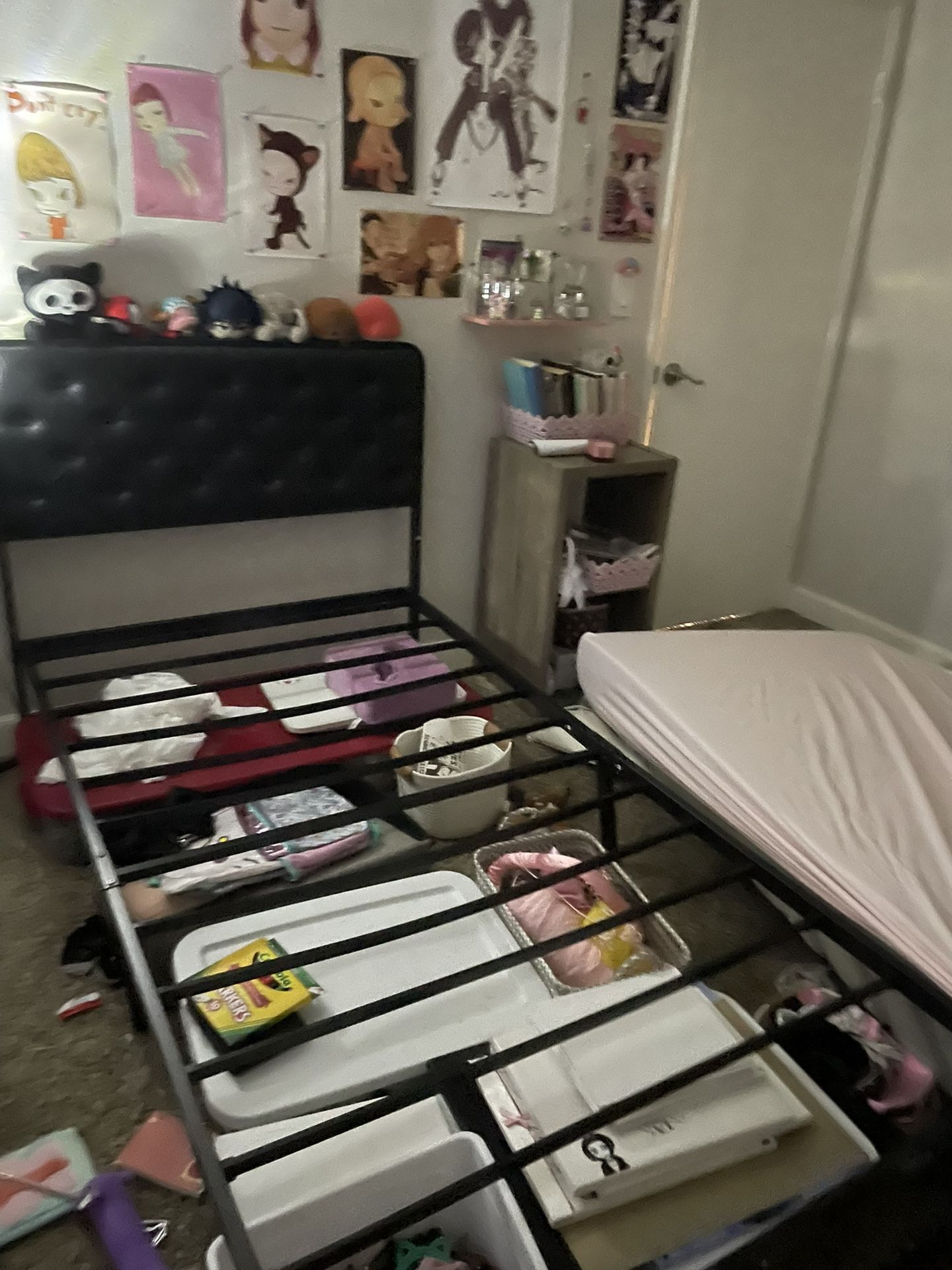 Twin Bed Frame And Headboard