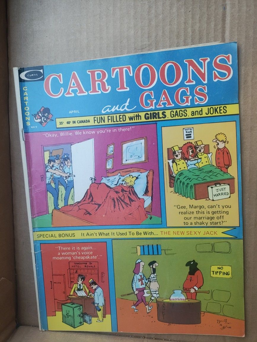 Vintage Adult Themed Comics