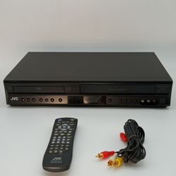 JVC , VCR/DVD Player with Remote And Cable. Works  Great.