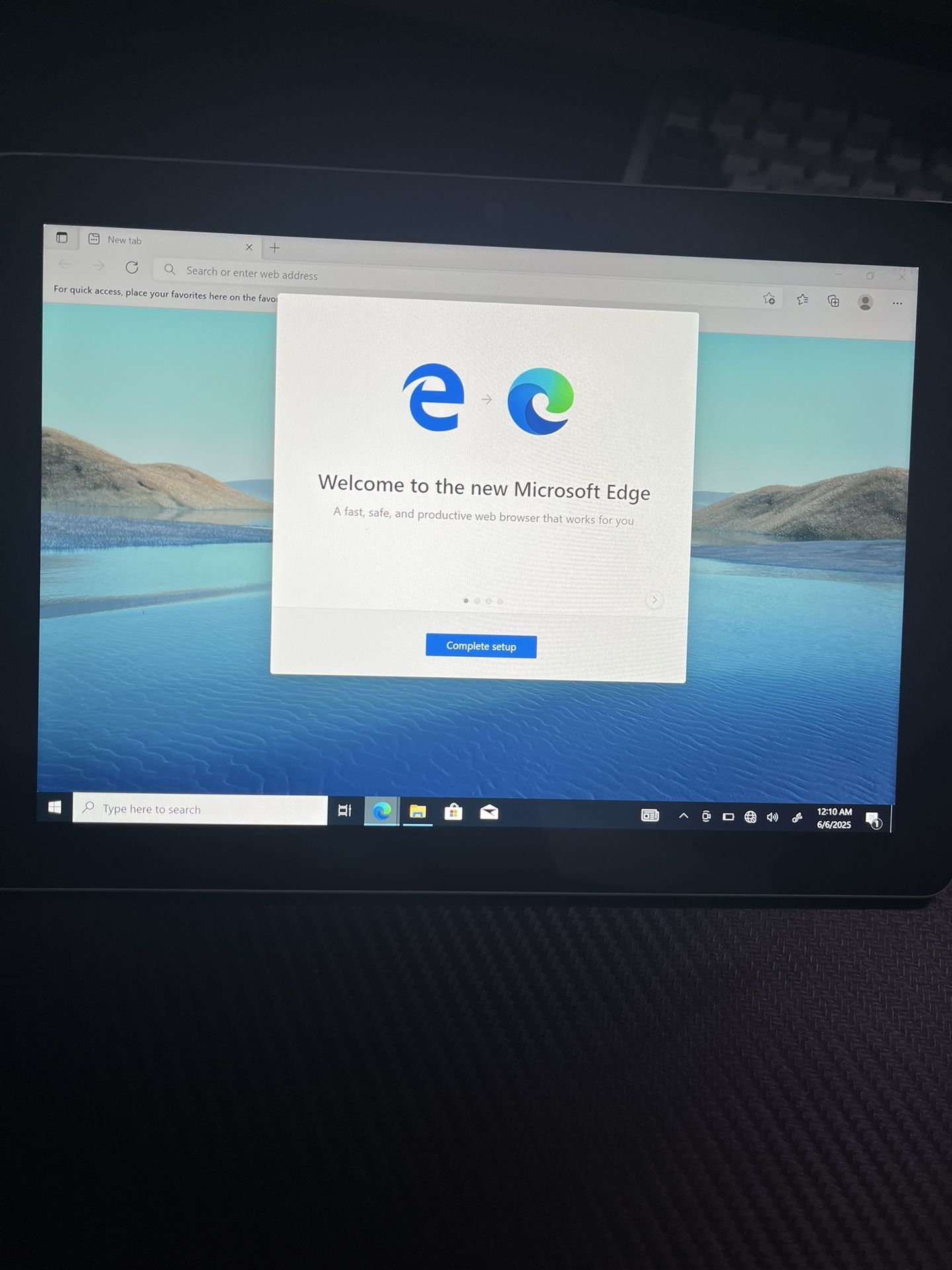 Microsoft Surface Go Tablet PC Computer