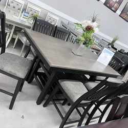 7pc Height Counter Set 🔥 Take It Home With Only $50 Down 