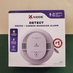 KIDDE - Detect - Smoke & Carbon Monoxide Alarm - Modern 5" - Brand New!