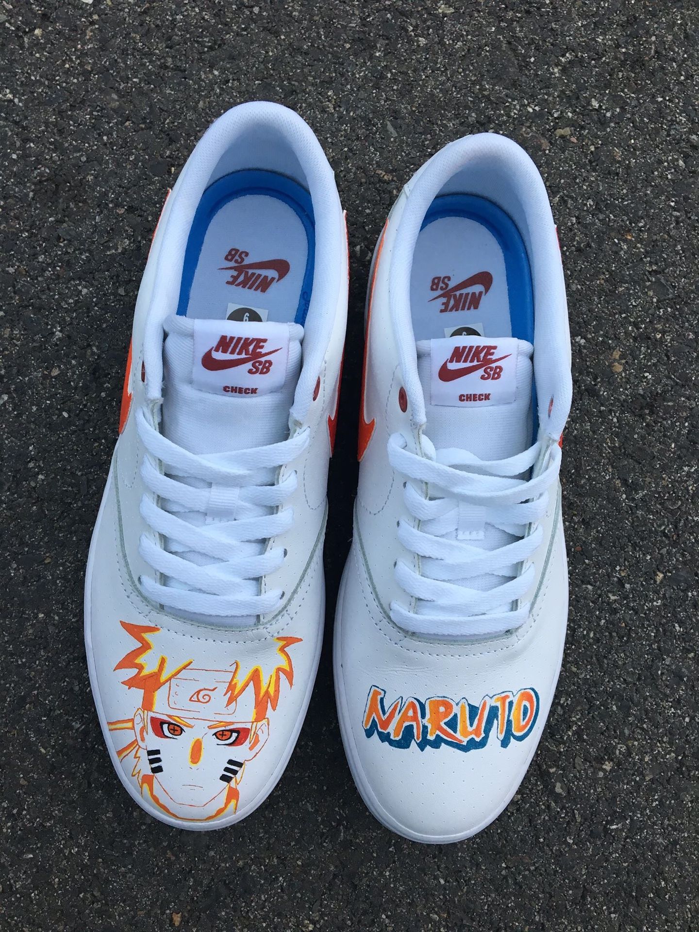 Custom Naruto nikes for Sale in Rancho Cucamonga CA OfferUp